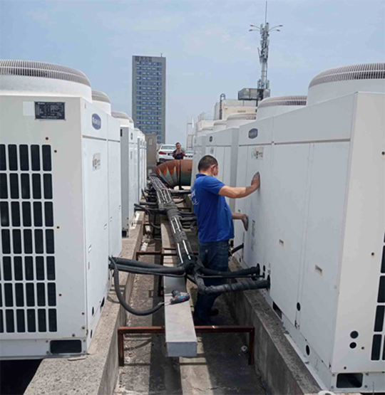 海口中央空调制热和不制冷系统维修方法